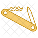 Adventure Camping Knife Icon