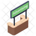 Advertisement Board Billboard Road Board Icon
