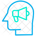 Advertising Idea Advertising Thinking Human Mind Icon