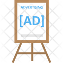 Advertising Stand Billboard Ad Digital Billboards Icon