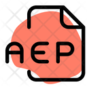 Aep File Audio File Audio Format Icon