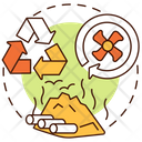 Aerated piles and windrows  Icon
