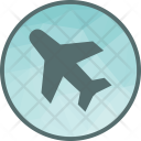 Aero Plane Flight Icon