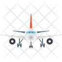 Aeroplane Air Travel Aircraft Icon