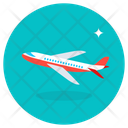 Aeroplane Flight Aircraft Icon