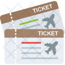 Aeroplane Ticket Icon