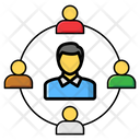 Affiliate Businessman Icon