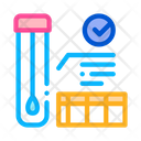 Affirmative Test Tube Icon