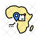 Africa Shipment Icon