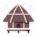 African Hut Home Icon