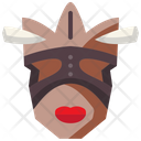 African Mask Icon