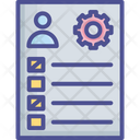 Agenda Checklist Program Icon