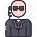 Autonomous Agent Secret Icon