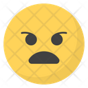 Aggressive Emoji  Icon