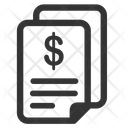 Agreement Contract Bill Icon