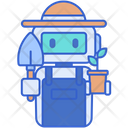 Agricultural Robot Icon