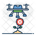 Agriculture Drone Icon