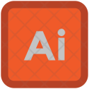 Ai Square Abbreviation Icon