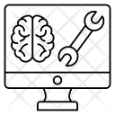Brain Setting Repair Icon