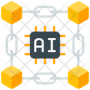 Ai Blockchain Icon