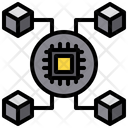 Ai Blockchain Icon