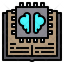 Brain Processor Book Icon