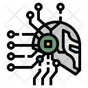 Ai Robot Brain Icon