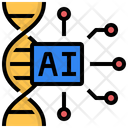 Ai Biotechnology Digital Icon