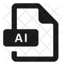 Ai File Vector Icon