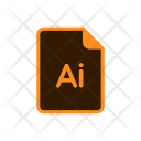 Ai Illustrator Adobe Icon