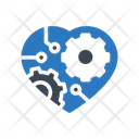 Heart Artificial Intelligence Icon