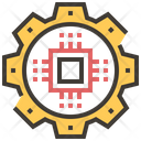 Artificial Intelligence Technology Intelligence Icon