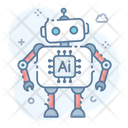 Ai Robot Process Icon