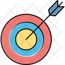 Aim Archery Goal Icon