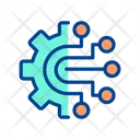 AIOps Icon - Download in Line Style