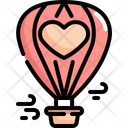 Air Balloon Valentines Icon