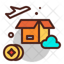 Air Delivery Delivery Shipping Box Icon