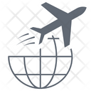 Air Delivery Air Freight Plane Icon