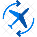 Aeroplane Delivery Air Icon