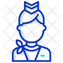 Air Hostes Icon