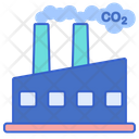 Air Pollution Industries Chemical Pollution Icon