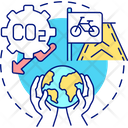 Air Pollution Reduction Icon
