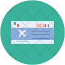 Air Ticket Flight Icon