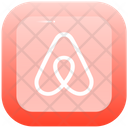 Airbnb Vacation Social Media Icon