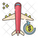 Airfare Reimbursement Back Money Reimbursement Icon