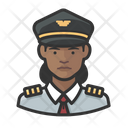 Airline Pilot Airline Pilot Black Airline Icon