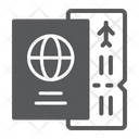 Airline Ticket Icon