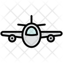 Airplane Air Ways Transportation Icon