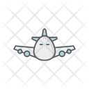 Airplane Flight Journey Icon