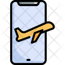 Airplane Ticket Flight Icon